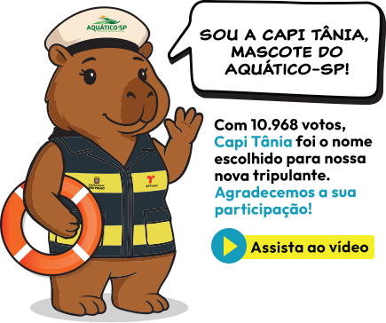 Mascote do Aquático-SP: Capi Tânia